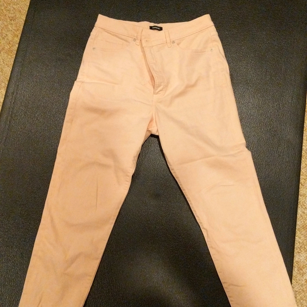 Express mom Jean super high rise size 10